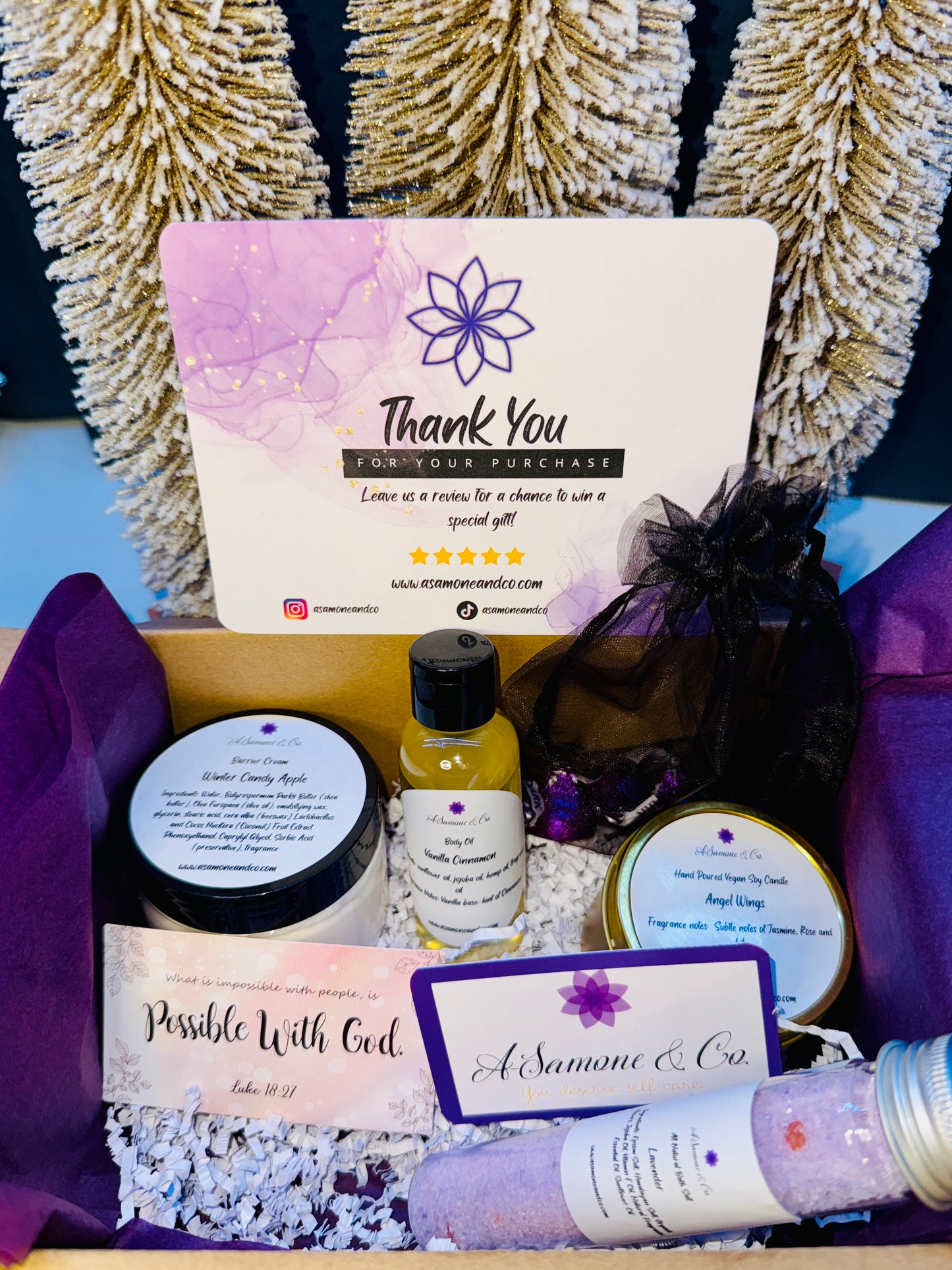 Christmas Mini Self Care Kit-READ DESCRIPTION