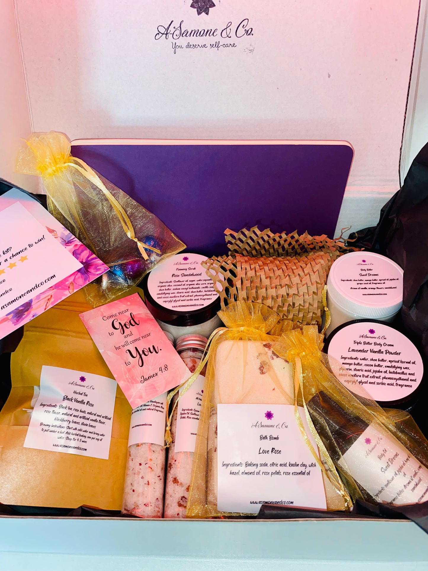 Vanilla and Rose Comfortable Self Kit