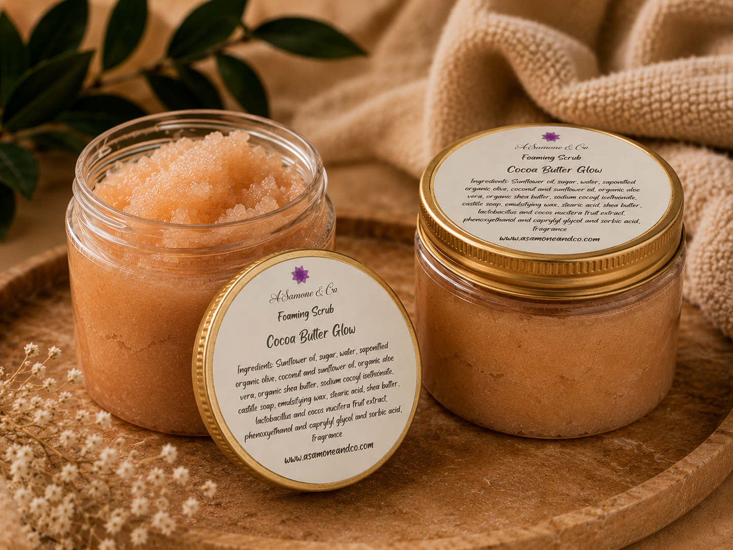 Cocoa Butter Glow Scrub