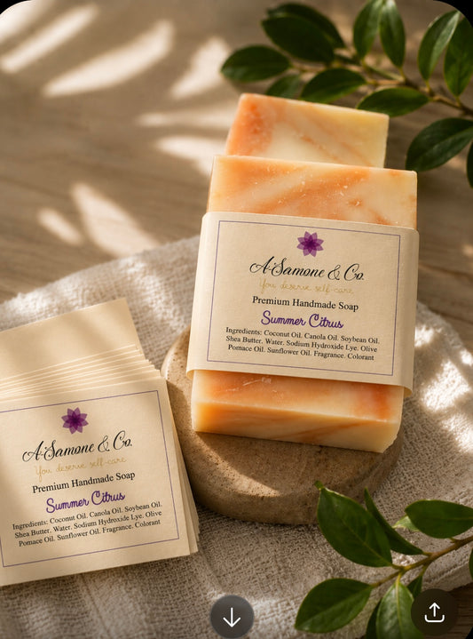 Summer Citrus Body Bar