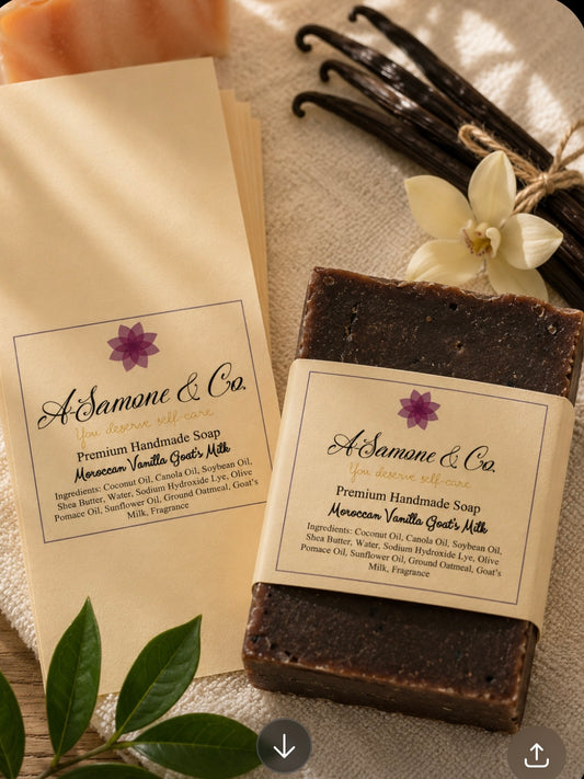 Moroccan Vanilla Goat Milk Body Bar