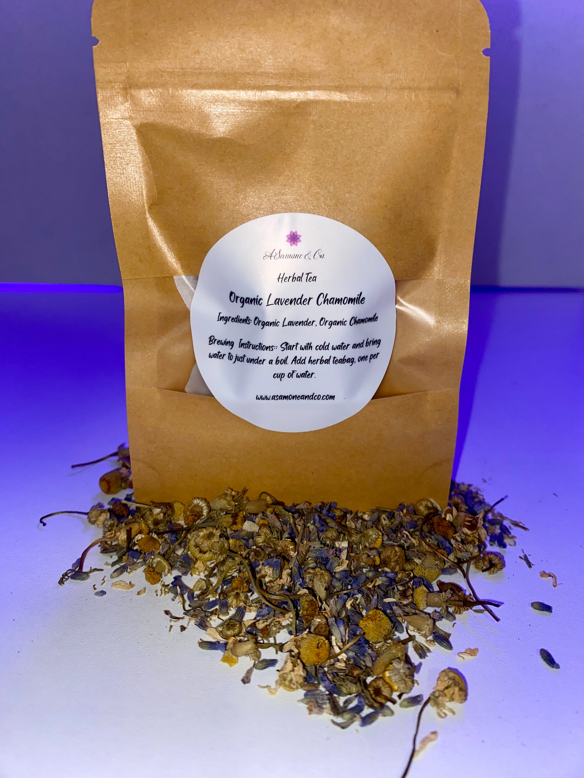 Organic Lavender Chamomile Herbal Tea