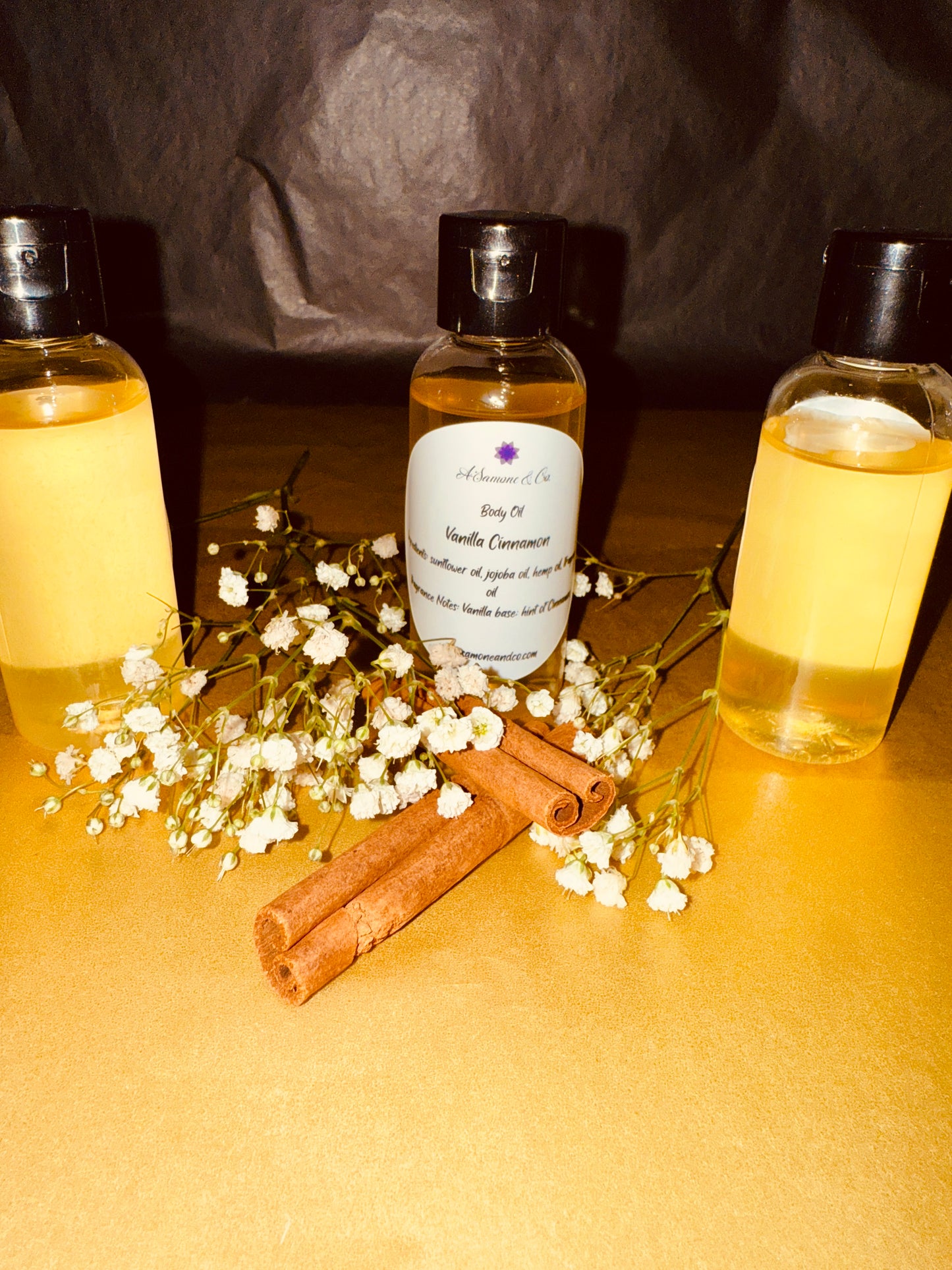 Vanilla Cinnamon Body Oil