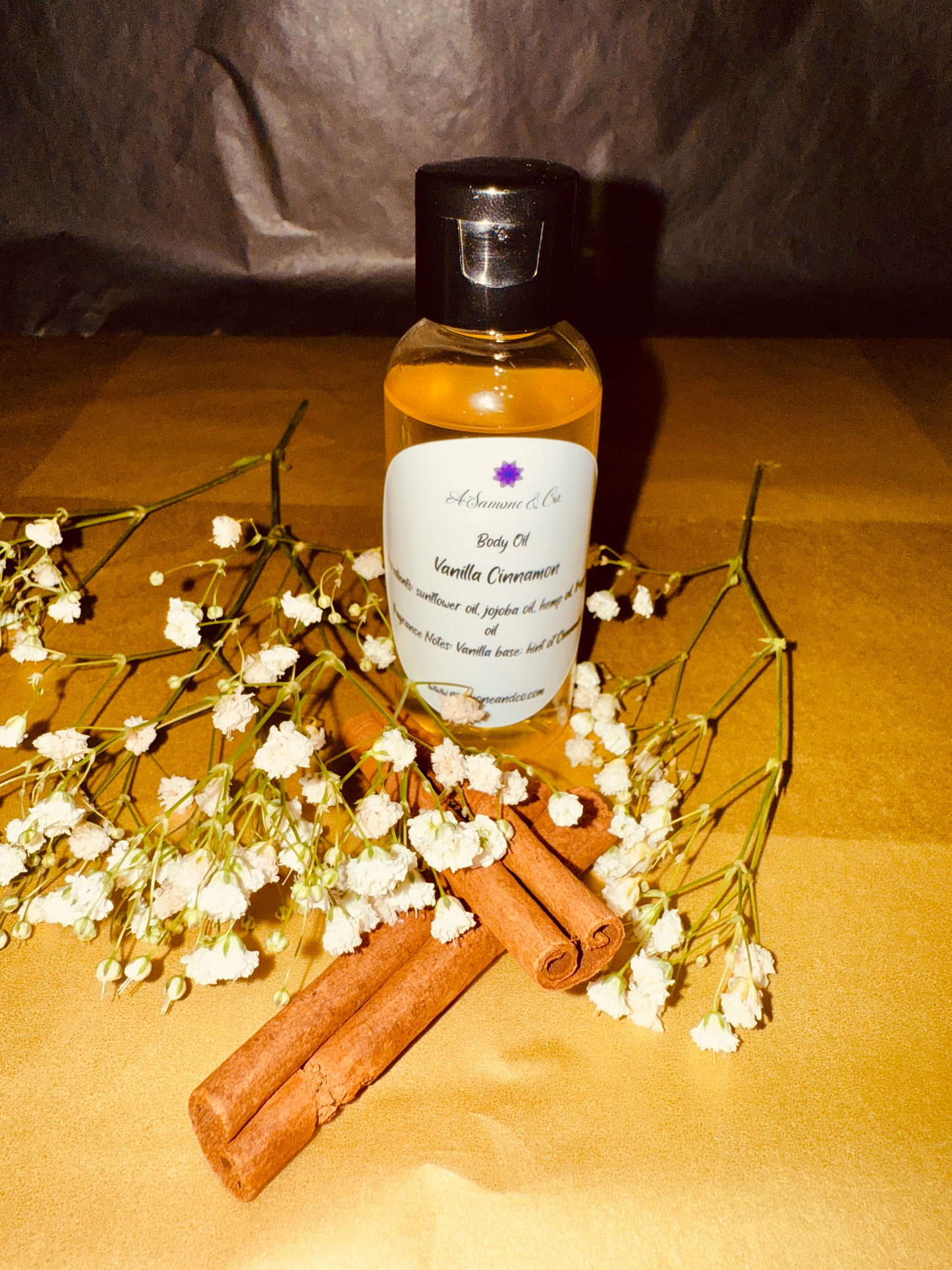 Vanilla Cinnamon Body Oil