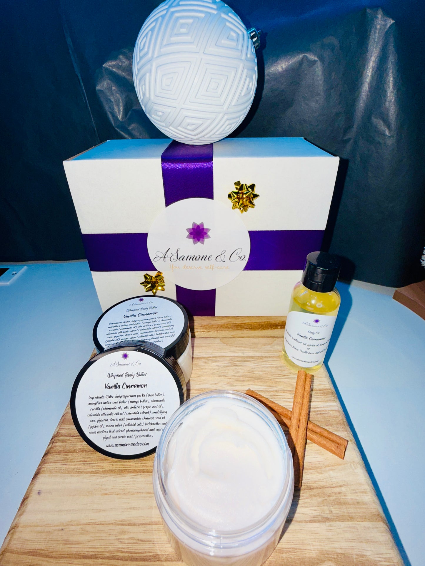 Vanilla Cinnamon Body Butter (whipped)