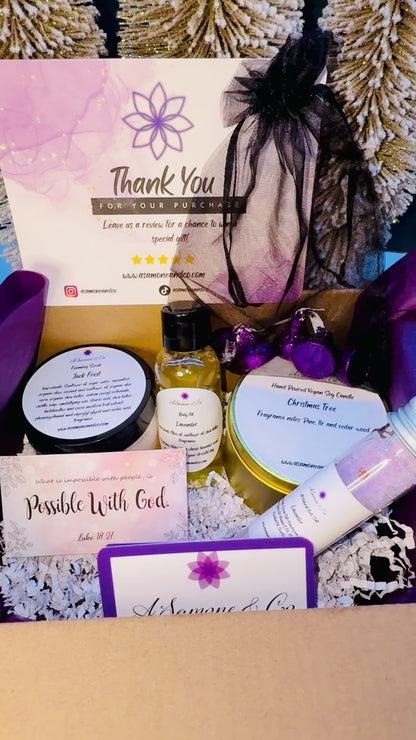 Christmas Mini Self Care Kit-READ DESCRIPTION